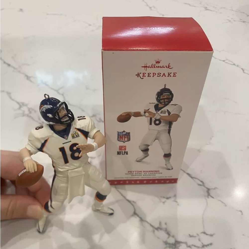 Peyton Manning Denver Broncos Superbowl 50 Hallmark Ornament